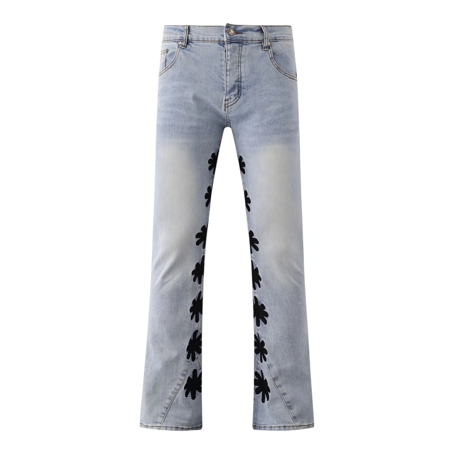 Lost Shdws. Cyan Black Jeans