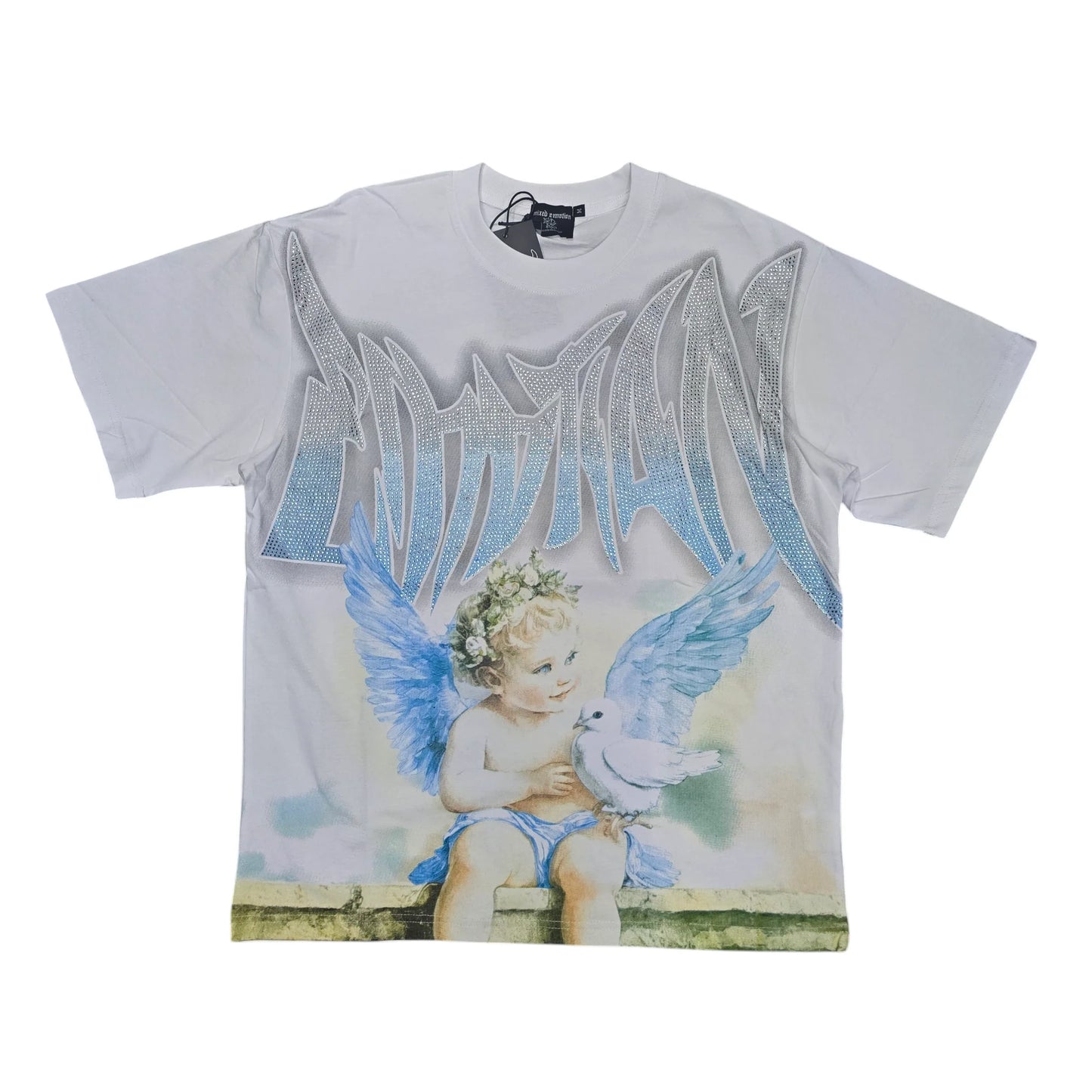 Mixed Emotions Angel Pigeon Tee